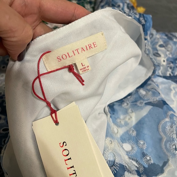 Short sleeve eyelet maxi dress - Picture 4 of 7